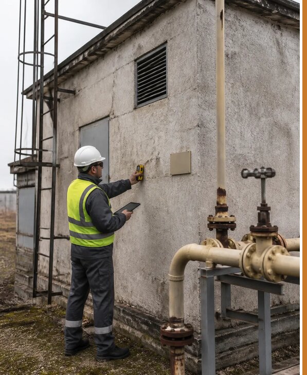 Экспертиза зданий газорегуляторных пунктов в Сланцах